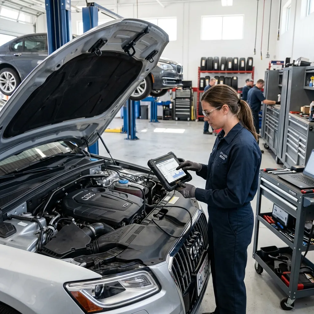 Engine Diagnostics Bay